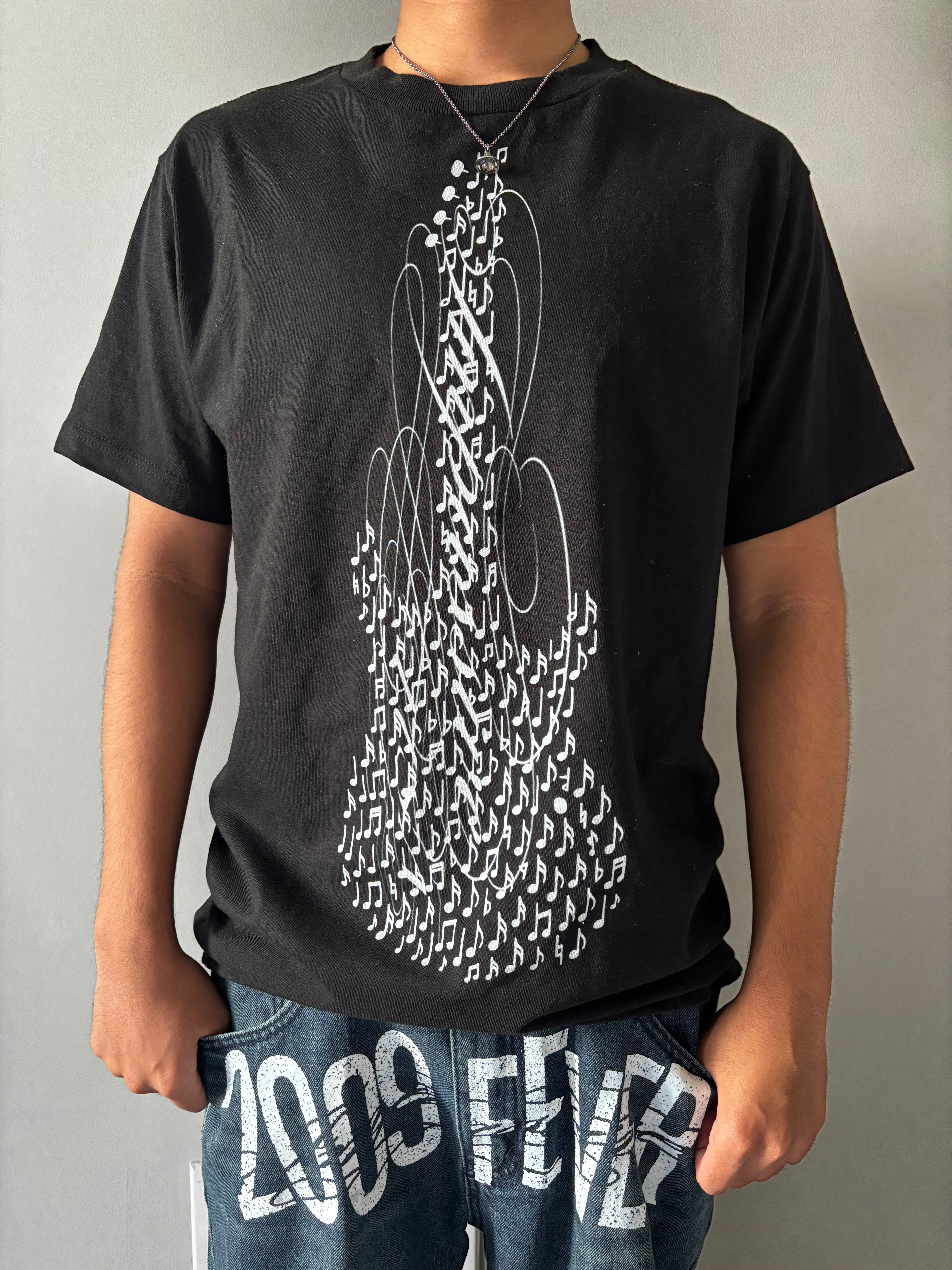 Black Electric Tee
